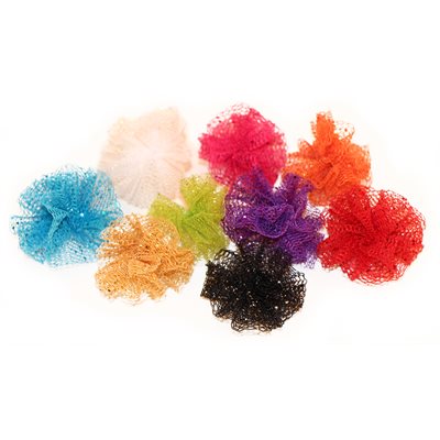 Glitter Puff Bows, Package of 36