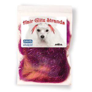 Hair Glitz Strands- Fuchsia