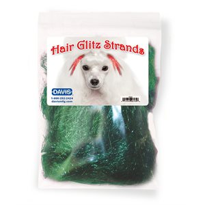 Hair Glitz Strands- Green