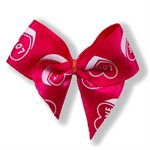 Pink Satin Bows - Package of 50