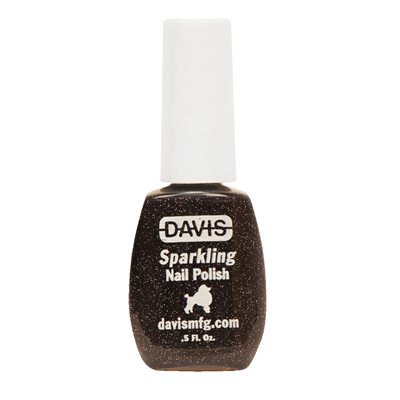 Sparkling Nail Polish, 0.5 oz.- Black