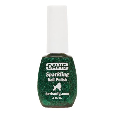 Sparkling Nail Polish, 0.5 oz.- Emerald Green
