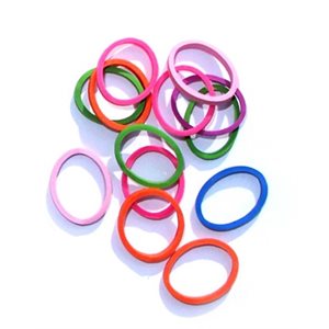 Neon Rosin-Coated Grooming Bands - 2 sizes available