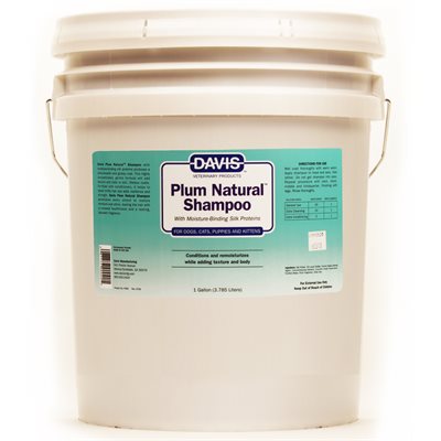 Plum Natural Shampoo, 5 Gallon Bucket